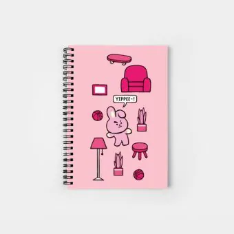 Bt21 Spiral Notebook — Purple Collectible Ver.