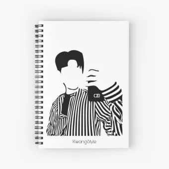 Btob K pop Notebook — Blue Retro Ver.