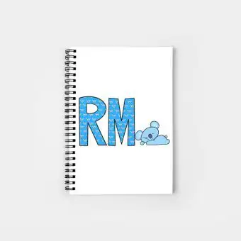 Bts Spiral Notebook — Navy Classic Ver.