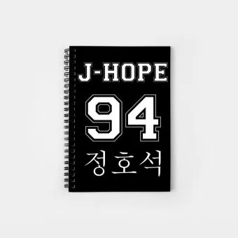 نوت بوك Bts — إصدار "BTS" • ورق مربعات — Bts Limited Edition