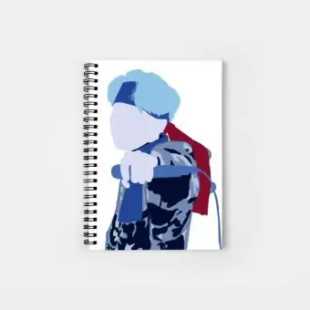 Bts K pop Notebook — Navy Premium Ver.