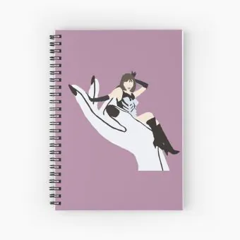 Chung Ha K pop Notebook Signature — Red Retro Ver.