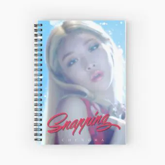 Chung Ha K pop Notebook Signature — Gold Limited Ver.