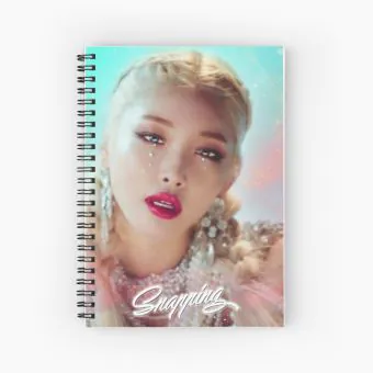 Chung Ha Notebook Signature — Gold Deluxe Ver.