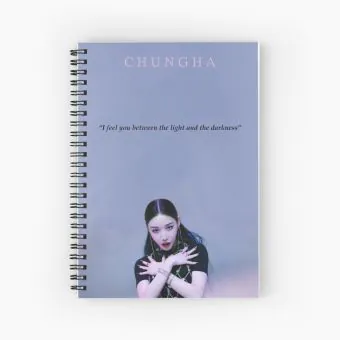 Chung Ha Notepad Signature — Red Deluxe Ver.