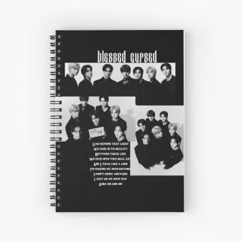 Enhypen Notepad — Silver Limited Ver.