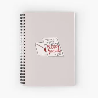 Enhypen Spiral Notebook — Gold Retro Ver.