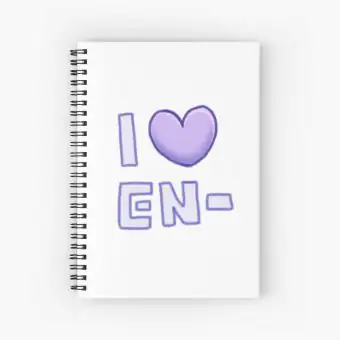 Enhypen K pop Notebook — Casual Ver.