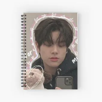 Enhypen K pop Notebook — Silver Exclusive Ver.