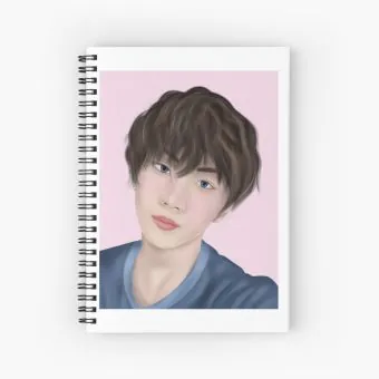 Enhypen K pop Notebook — Gold Classic Ver.