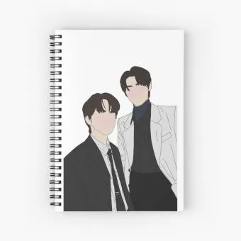 Enhypen Spiral Notebook — Black Premium Ver.