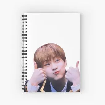 Enhypen K pop Notebook — White Casual Ver.