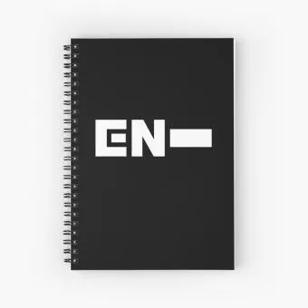 Enhypen Notebook — Black Stylish Ver.