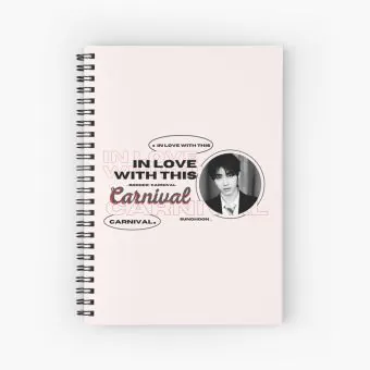 Enhypen Spiral Notebook — Blue Stylish Ver.