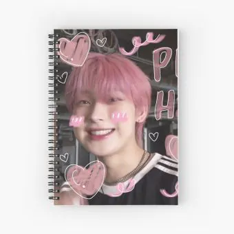 Enhypen Spiral Notebook — Blue Limited Ver.