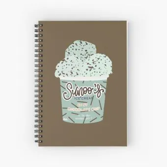 Enhypen Spiral Notebook — Silver Casual Ver.
