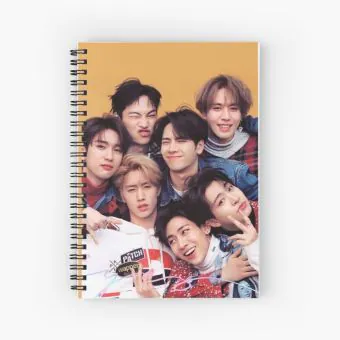 Got7 Notepad Eyes On You — Beige Edition