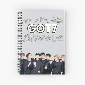 Got7 Spiral Notebook FANDOM — Beige Collectible Ver.