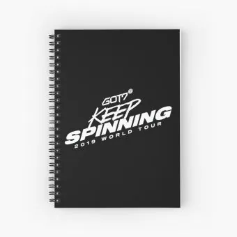 مفكرة Got7 — إصدار "KEEP SPINNING" — Got7 Limited Edition