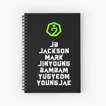 نوت بوك Got7 — إصدار "MEMBERS NAME" — Got7 Limited Edition
