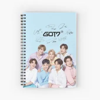 دفتر حلزوني Got7 — إصدار "Signed" — Got7 Limited Edition