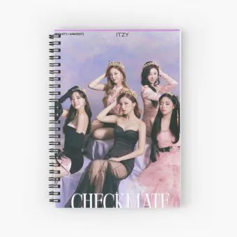 Itzy K pop Notebook — Retro Ver.