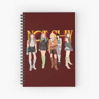 Itzy Spiral Notebook — Navy Premium Ver.