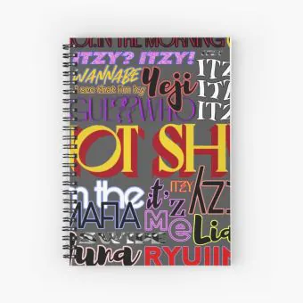 دفتر حلزوني Itzy — إصدار "ITZY" — Itzy Limited Edition