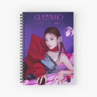 Itzy K pop Notebook — Purple Collectible Ver.