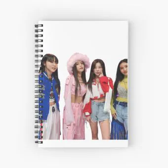 Mamamoo K pop Notebook Signature — Blue Edition