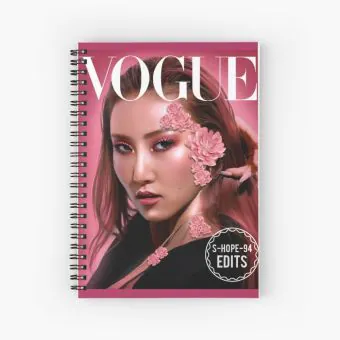 Mamamoo Spiral Notebook HWASA — Gold Exclusive Ver.
