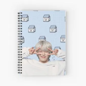Nct K pop Notebook — Silver Casual Ver.