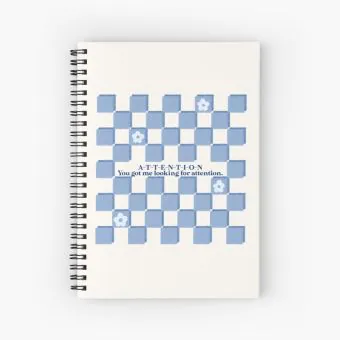 Newjeans Notebook Attention — Blue Stylish Ver.