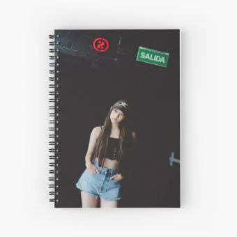 Newjeans Spiral Notebook Haerin — Green Stylish Ver.