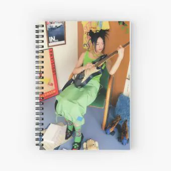 Newjeans K pop Notebook HANNI — Blue Retro Ver.