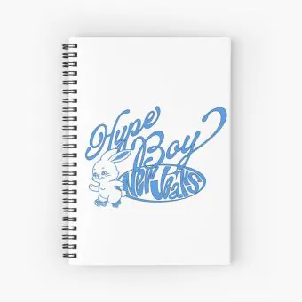 Newjeans Notepad Hype Boy — White Exclusive Ver.