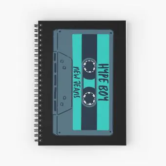 Newjeans K pop Notebook Hype Boy — Purple Classic Ver.