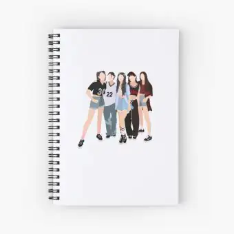 Newjeans Journal Illustrative Artwork — Black Premium Ver.