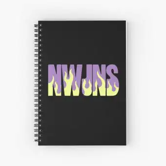 Newjeans Notepad LOGO ARTWORK — White Edition