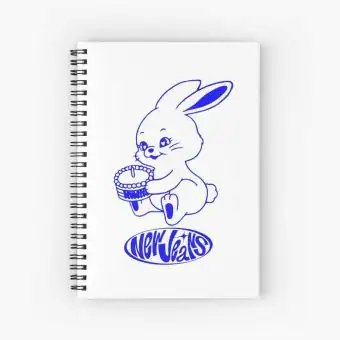 Newjeans Spiral Notebook LOGO ARTWORK — Green Collectible Ver.