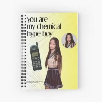 Newjeans K pop Notebook Minji — White Exclusive Ver.