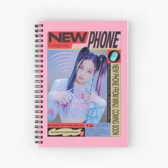 Newjeans Spiral Notebook MINJI — Beige Stylish Ver.