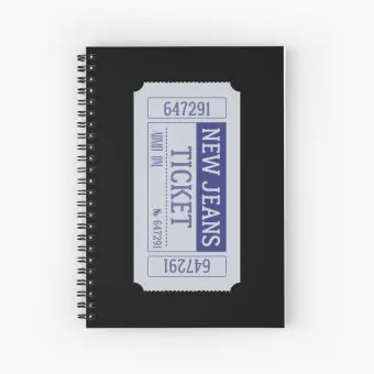 Newjeans Notebook TICKET — Green Collectible Ver.