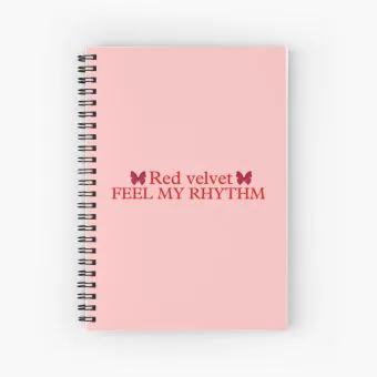 Red Velvet Spiral Notebook Feel My Rhythm — Collectible Ver.