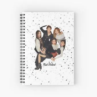 Red Velvet K pop Notebook Galaxy — Beige Retro Ver.