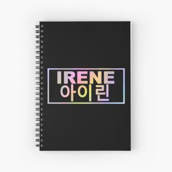 Red Velvet K pop Notebook IRENE (Grid) — Green Limited Ver.