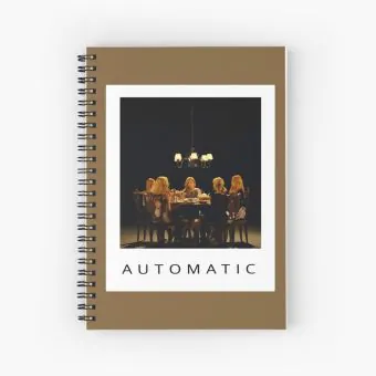 Red Velvet Notepad Automatic — Blue Stylish Ver.