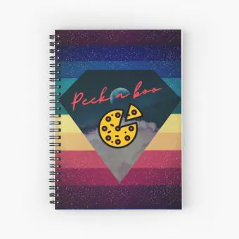 دفتر حلزوني Red Velvet — إصدار "Peek" — Red Velvet Limited Edition