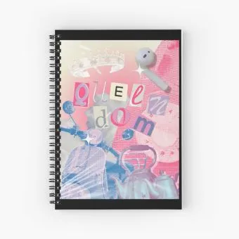 Red Velvet Notepad Queendom — Black Stylish Ver.