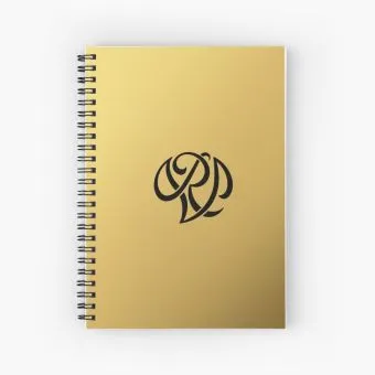 Red Velvet Journal Queendom Logo — Beige Edition